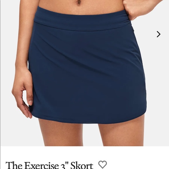 Outdoor Voices Pants - Outdoor Voices The Exercise Skort 3”